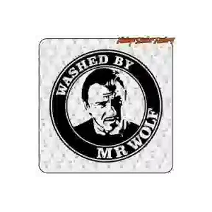 Pegatina Mr. Wolf de Pulp Fiction