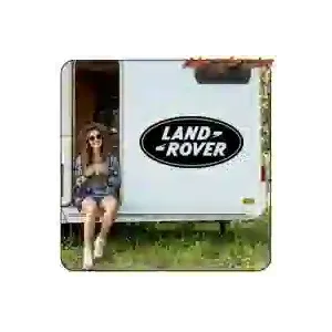 Pegatina Land Rover de vinilo de corte