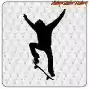 Pegatina skate de vinilo decorativo