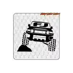 Pegatina TOYOTA FJ de vinilo para 4x4