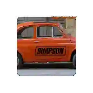SIMPSON -2 AUFKLEBER. KAUFEN SIE VINYLAUFKLEBER.
