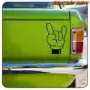 HANG ON Surf-Aufkleber aus Deko-Vinyl