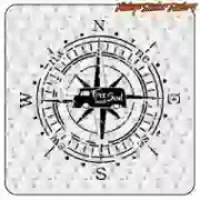 FREE SOUL COMPASS Camper Sticker