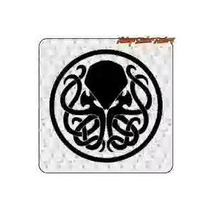 KTULU-Aufkleber | Geekiges Retro-Design