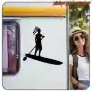 SUP RASTAS die-cut vinyl sticker