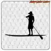 SUP HAT Vinyl Sticker | Stand Up Paddle