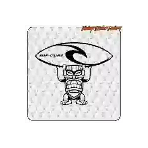 Pegatina RIP CURL TIKI de vinilo para surf