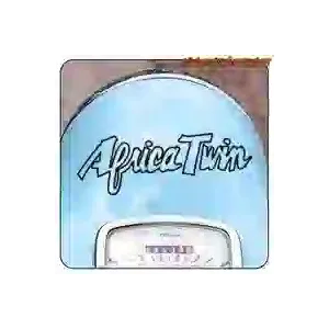 Pegatina AFRICA TWIN de vinilo de corte