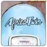 Autocollant AFRICA TWIN en vinyle découpé