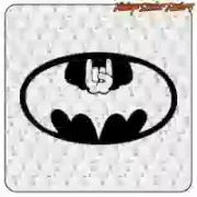 Batman-Satan-Aufkleber | Vintage Sticker Factory