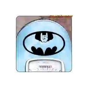 Batman Satan Sticker | Vintage Sticker Factory