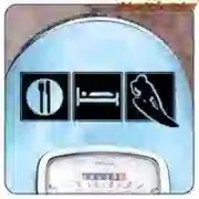 Sticker vinyle EAT SLEEP SURF