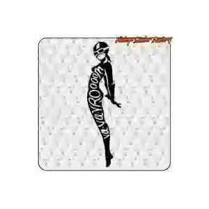 Pegatina VA-VROOM para moto | Vintage Sticker