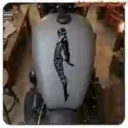 Autocollant VA-VROOM café racer | Vintage Sticker Factory