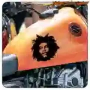BOB MARLEY Aufkleber. Aufkleber kaufen.