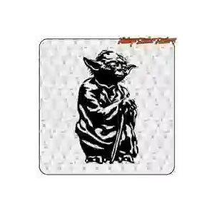 Yoda-Aufkleber von Star Wars aus Vinyl
