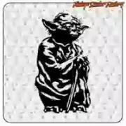 Pegatina Yoda Star Wars | Vinilo Yoda