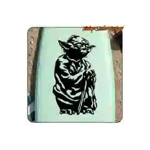 Yoda-Aufkleber von Star Wars aus Vinyl