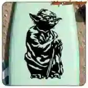 Autocollant Yoda Star Wars | Vinyle Yoda