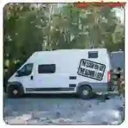 Camper «THE CLOSER YOU GET» Sticker