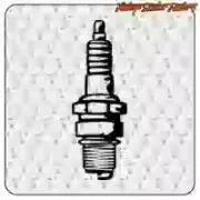 Motorcycle spark plug sticker | Custom vinyl