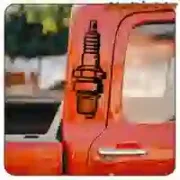 Pegatina BUJÍA para moto | Vintage Sticker Factory