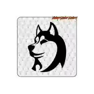 Decorative Husky Sticker | Various Sizes