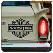 Vespa Aufkleber MOTOR VESPA SCOOTERS