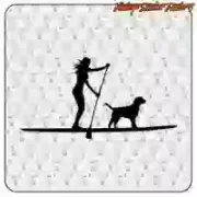 Autocollant chien et SUP | DOG SUP