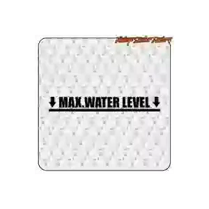 AUTOCOLLANT NIVEAU DE L'EAU MAXIMALE. ACHETEZ DES AUTOCOLLANTS EN VINYLE.