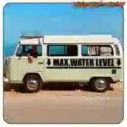 MAXIMALER WASSERSTAND AUFKLEBER. KAUFEN SIE VINYLAUFKLEBER.