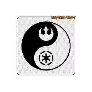 Pegatina Yin Yang Star Wars | Vinilo decorativo