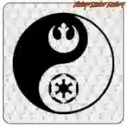 Pegatina Yin Yang Star Wars | Vinilo decorativo