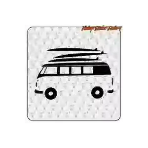 T1 SURF Aufkleber | Retro-Camper-Vinyl