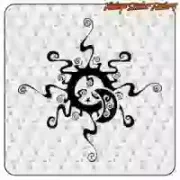 Tribal-Windrose | Camper-Aufkleber