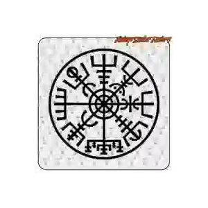 Vegvísir sticker for camper vans and motorhomes