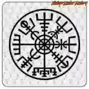 Vegvísir sticker for camper vans and motorhomes