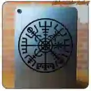 Vegvísir sticker for camper vans and motorhomes