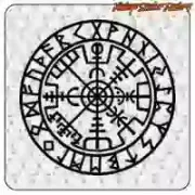 Pegatina Vegvisir decorativa para camper