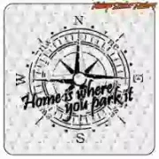 Pegatina camper HOME IS WHERE YOU PARK IT