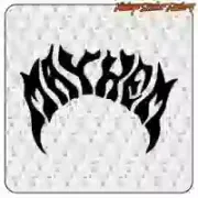 MAYHEM AUFKLEBER. KAUFEN SIE VINYLAUFKLEBER.