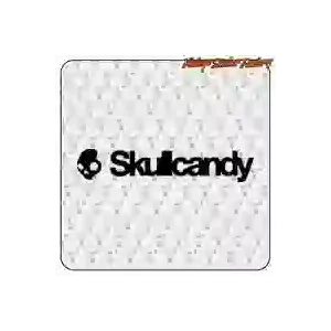 SKULLCANDY-Aufkleber aus Schneidevinyl