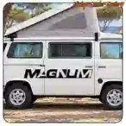 Pegatina MAGNUM. Comprar pegatinas.