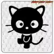 Pegatina de gato en varios tamaños