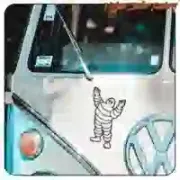 AUTOCOLLANT BIBENDUM - MICHELIN. ACHETEZ DES AUTOCOLLANTS EN VINYLE.