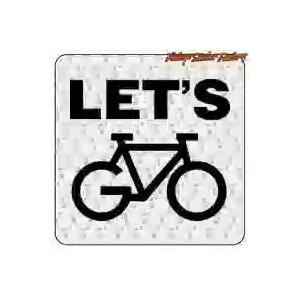 Let’s Go Bike Fahrradaufkleber