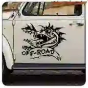 Autocollant OFF ROAD DRAGON 4X4
