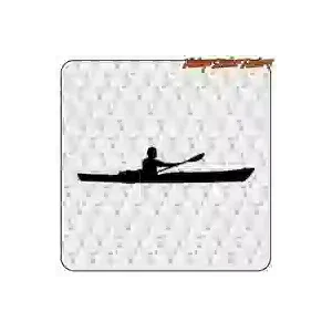 Seekajak-Aufkleber aus konturgeschnittenem Vinyl