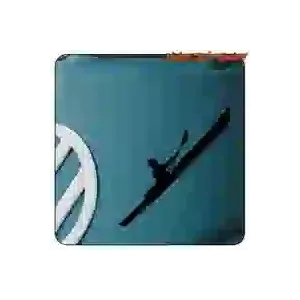 Sea Kayaking Sticker in Die-Cut Vinyl