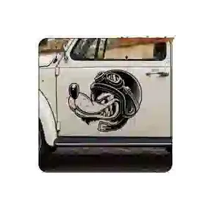 Wolf Cafe Racer Aufkleber | Motorrad-Vinyl